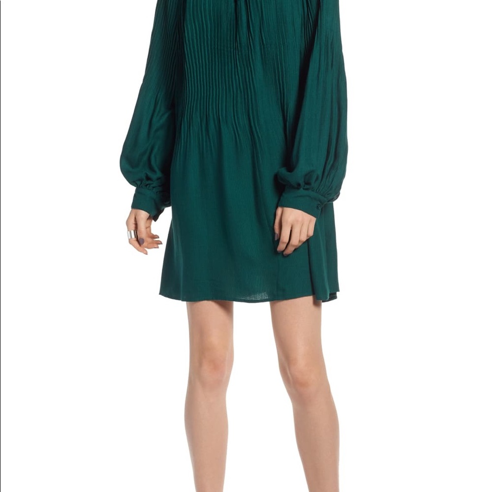 NWT Treasure & Bond Emerald Mini Dress Sz XS